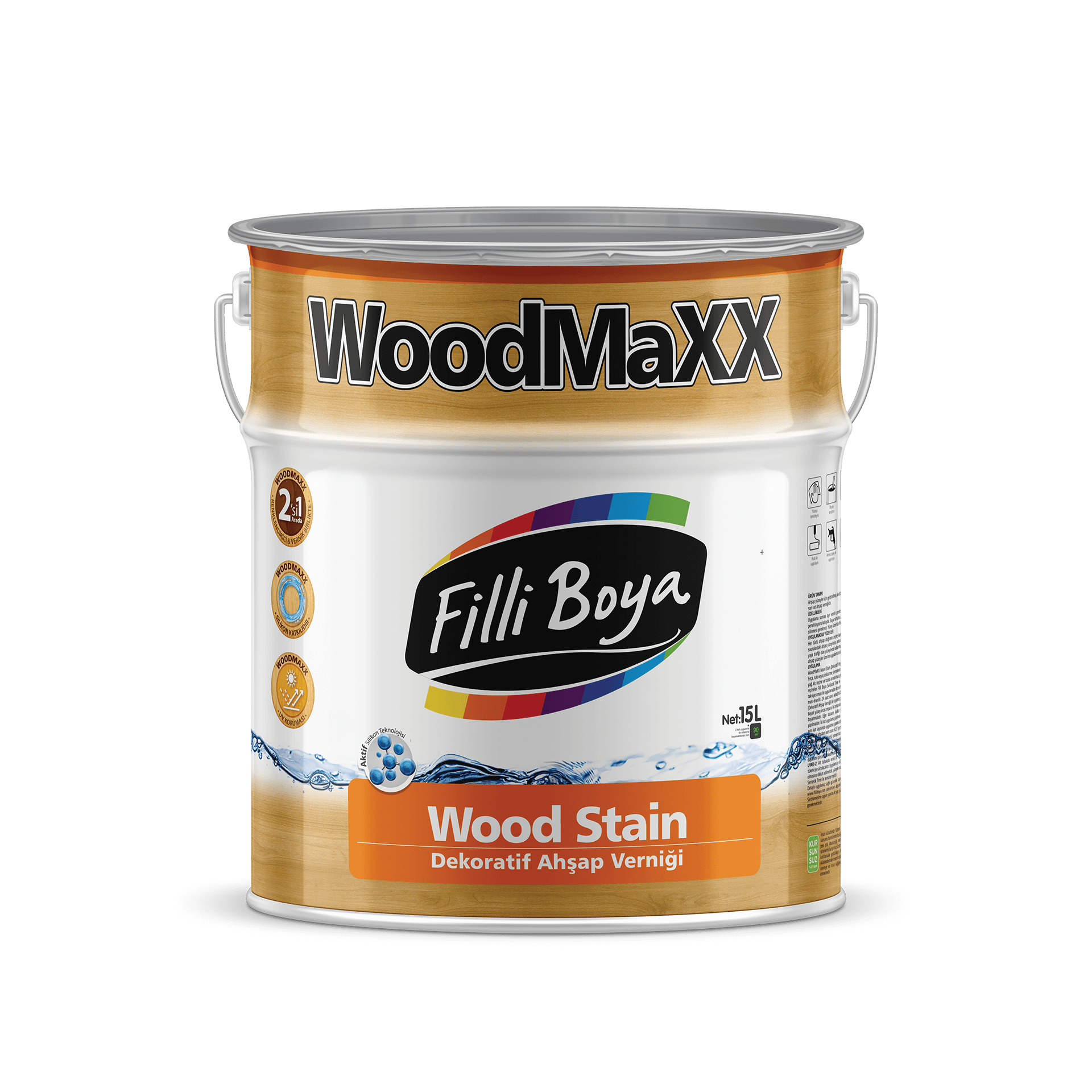 WoodMaXX® Wood Stain-Dekoratif Ahşap Verniği