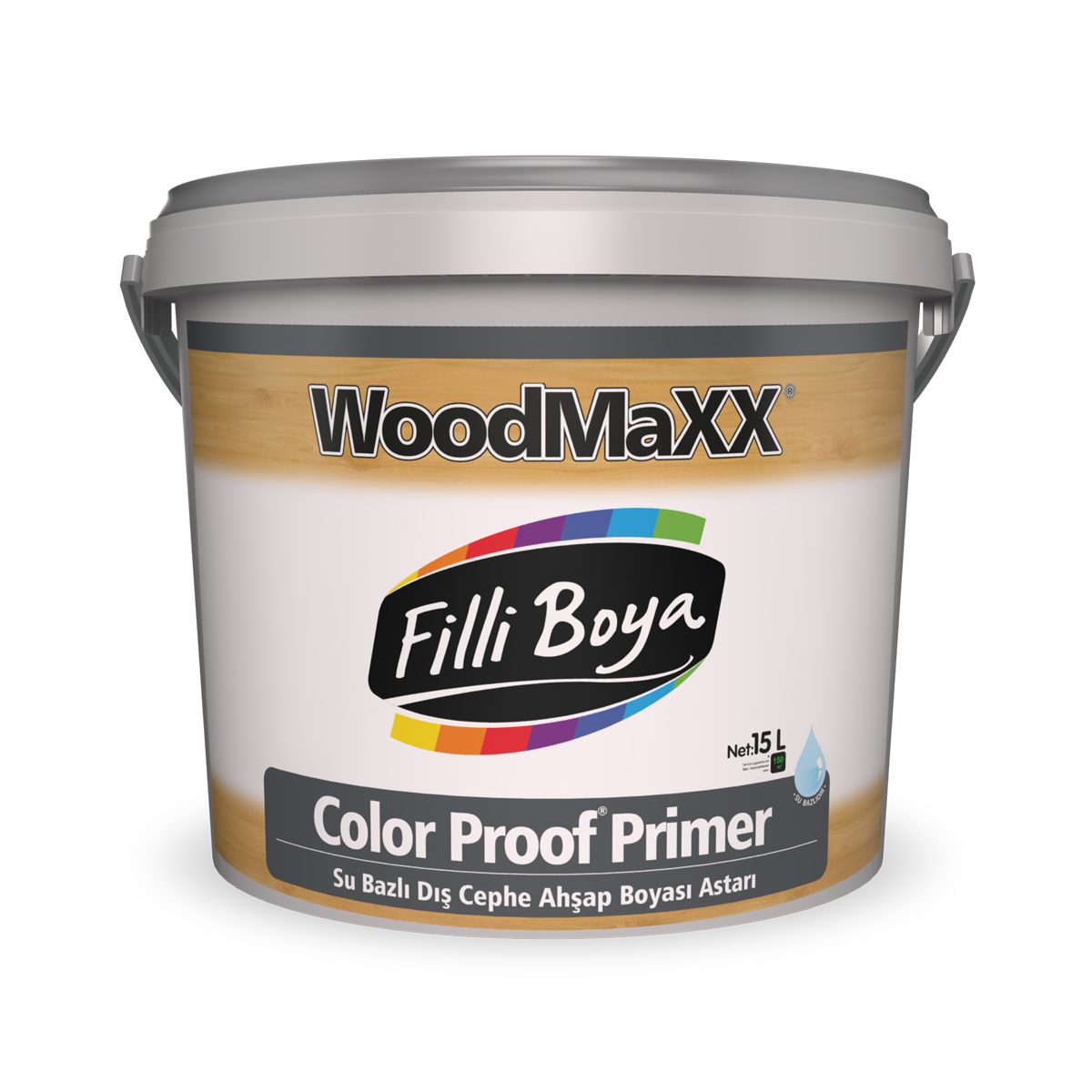 WoodMaXX® Color Proof® Primer Su Bazlı Dış Cephe Ahşap Boyası Astarı